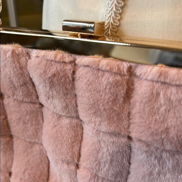 Hello 3AM Pink Quilted Faux Fur - Picture 3 of 6